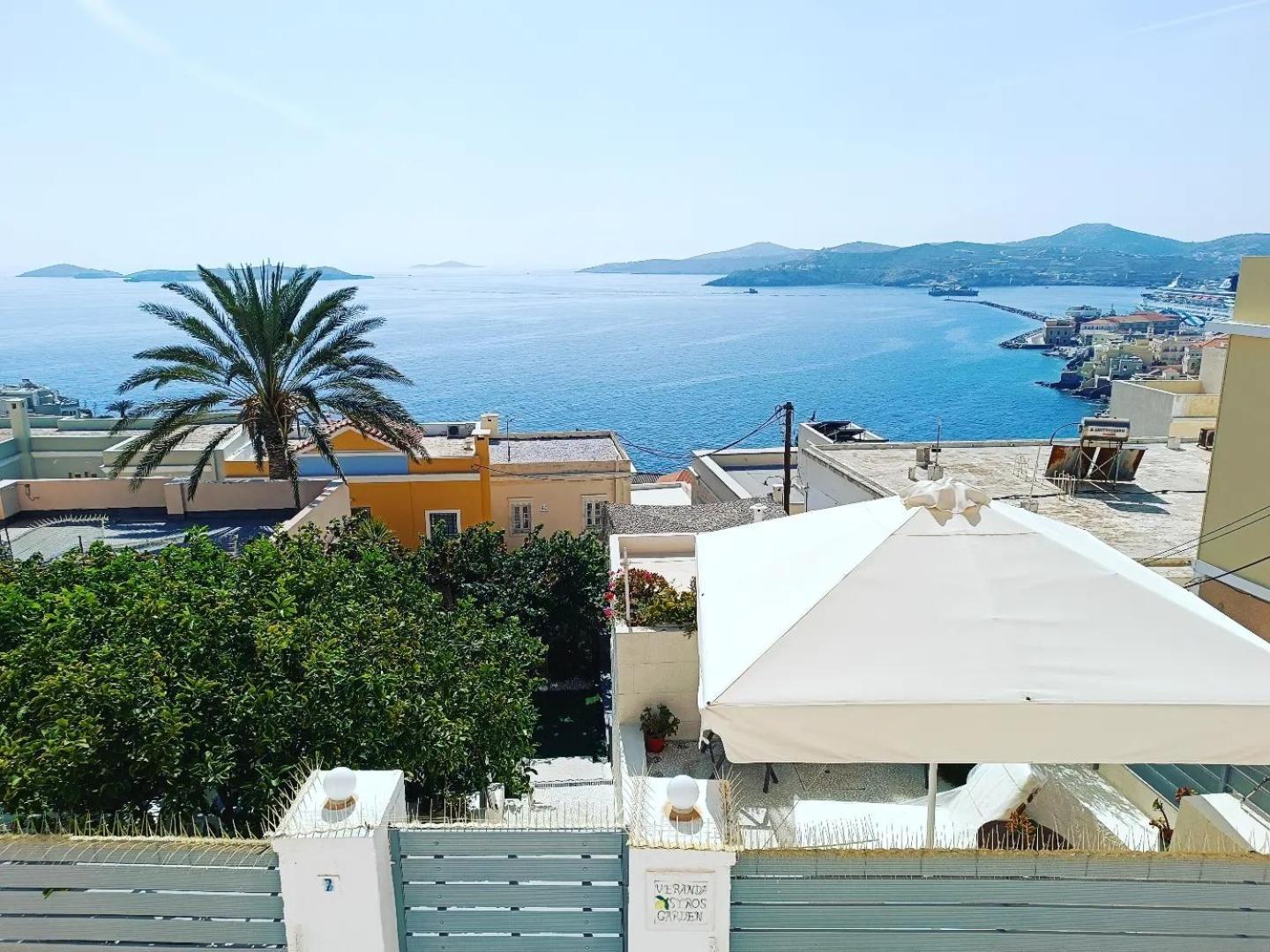 Veranda Syros House แอร์มูโปลี ภายนอก รูปภาพ