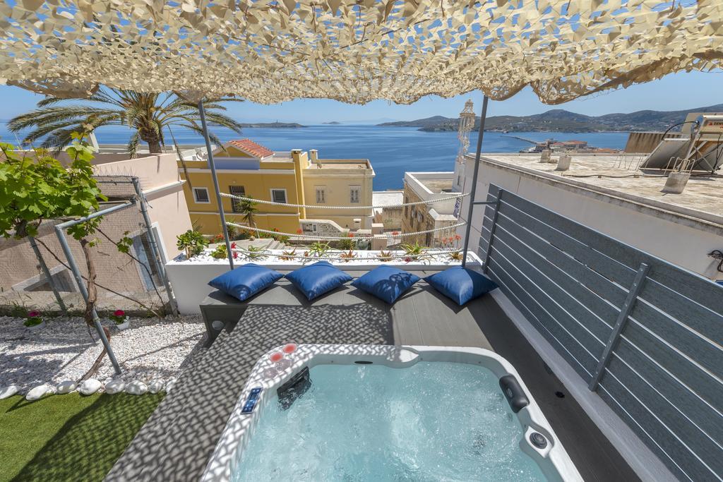 Veranda Syros House แอร์มูโปลี ภายนอก รูปภาพ